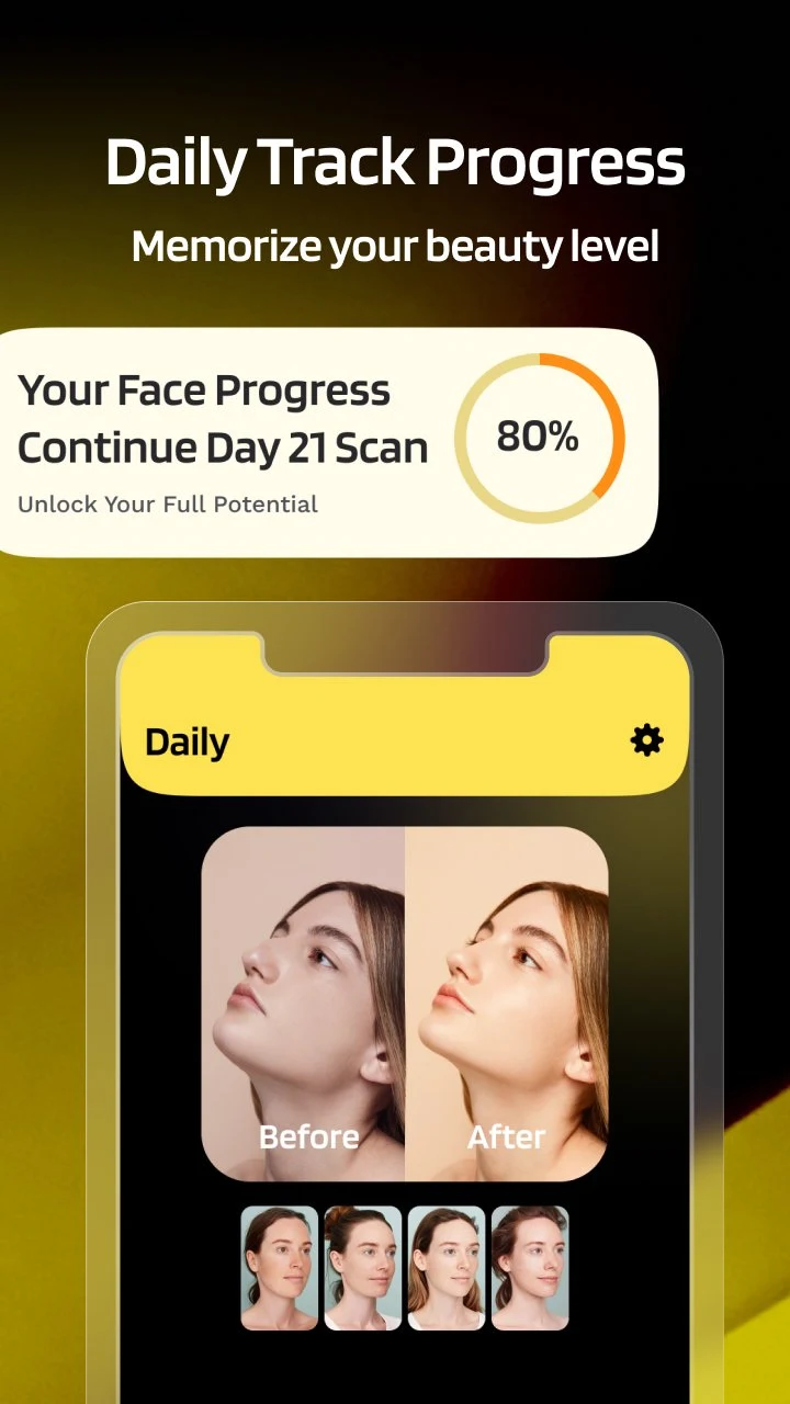 Face Shape Analyzer & Face AI screenshot