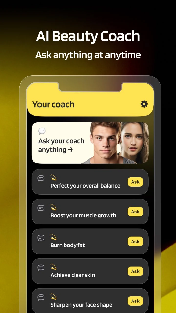 Face Shape Analyzer & Face AI screenshot