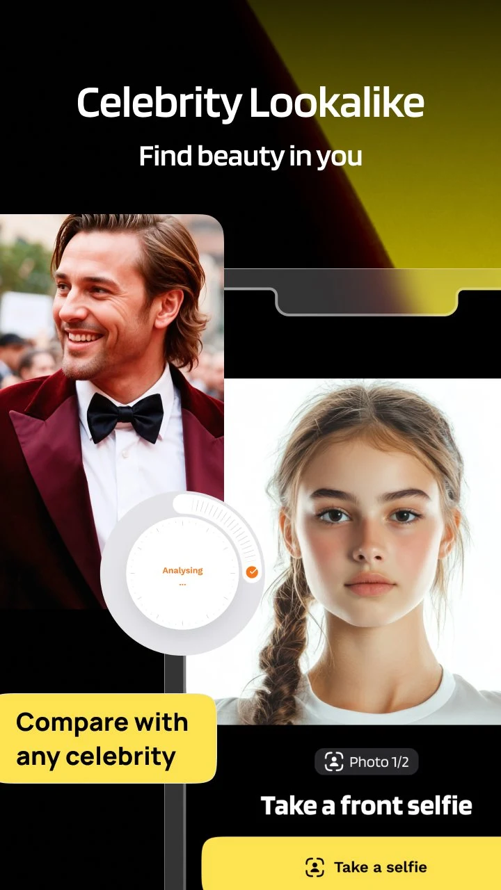 Face Shape Analyzer & Face AI screenshot